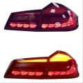 Bmw 5 Serisi G30 Uyumlu Yedek Parça Dragon Led Stop - Kırmızı