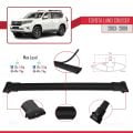 Toyota Land Cruiser (J100) 2003-2007 Arası ile Uyumlu FLY Model Ara Atkı Tavan Barı Siyah 2 Adet