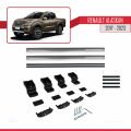 Renault Alaskan 2017-2023 Arası ile Uyumlu BASIC Model Ara Atkı Tavan Barı Gri 2 Adet