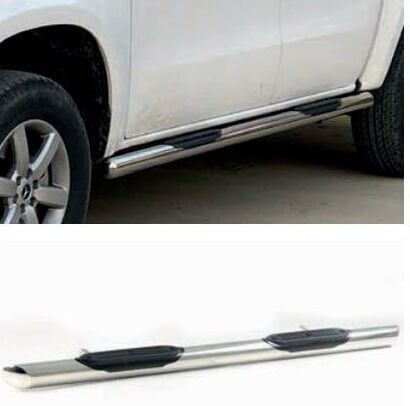 Mitsubishi L200 2007-2019 Off Road Yan Basamak (Dragos Plus) Krom AQM4WD PTT01