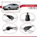Kia Ceed (ED) SW Post-Facelift 2009-2012 Arası ile Uyumlu ACE-1 Ara Atkı Tavan Barı Gri 3 Adet