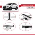 Chevrolet Captiva 2016-2018 Arası ile Uyumlu BASIC Model Ara Atkı Tavan Barı Gri 2 Adet