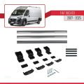 Fiat Ducato 3 2007 ve Sonrası ile Uyumlu BASIC Model Ara Atkı Tavan Barı Gri 2 Adet
