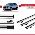 Ford Escape 3 2013-2019 Arası ile Uyumlu BASIC Model Ara Atkı Tavan Barı Gri 3 Adet