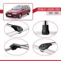 Renault Laguna (X56) SW 1996-2000 Arası ile Uyumlu ACE-1 Ara Atkı Tavan Barı Gri 3 Adet