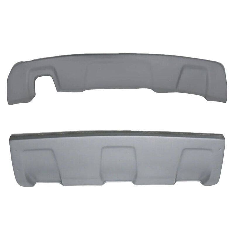 Dacia Duster 2008-2017 Uyumlu Yedek Parça Ön-Arka Difüzör (Plastik)