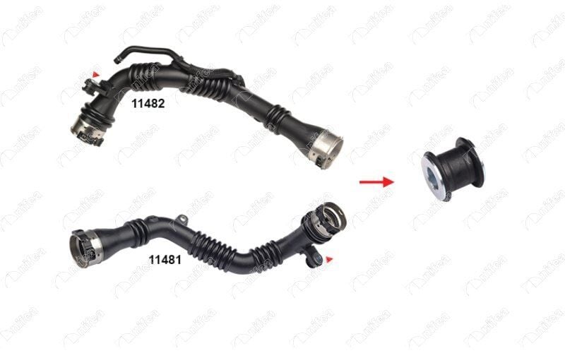 Renault Megane III Fluence Turbo Hortum Kauçuk Parça