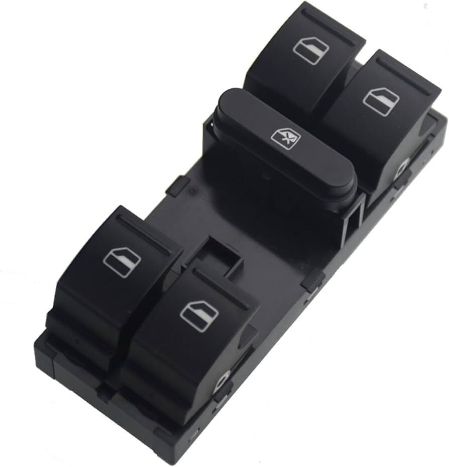 Volkswagen Amarok Golf 5 6 Jetta Passat Polo 2004 Ve Sonrası Ön Sol Dörtlü Cam Açma Düğmesi