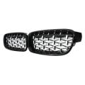 Bmw F30 2012-2018 Uyumlu Yedek Parça Diamond Böbrek Panjur Piano Black