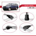 Holden Frontera 2 1999-2004 Arası ile Uyumlu ACE-1 Ara Atkı Tavan Barı Gri 3 Adet
