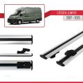 Citroen Jumper 2 2007 ve Sonrası ile Uyumlu BASIC Model Ara Atkı Tavan Barı Gri 2 Adet