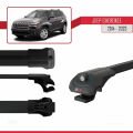 Jeep Cherokee 5 (KL) 2014-2023 Arası ile Uyumlu ACE-1 Ara Atkı Tavan Barı Siyah 2 Adet