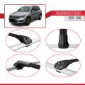Volkswagen Tiguan (5N) 2007-2016 Arası ile Uyumlu ACE-1 Ara Atkı Tavan Barı Siyah 2 Adet
