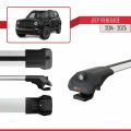 Jeep Renegade (BU) 2014 ve Sonrası ile Uyumlu ACE-1 Ara Atkı Tavan Barı Gri 3 Adet