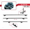 Kia Sportage 1997-2002 Arası ile Uyumlu BASIC Model Ara Atkı Tavan Barı Gri 2 Adet