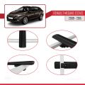 Renault Megane 3 ST 2009-2015 Arası ile Uyumlu BASIC Model Ara Atkı Tavan Barı Siyah 2 Adet