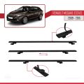 Renault Megane 3 ST 2009-2015 Arası ile Uyumlu BASIC Model Ara Atkı Tavan Barı Siyah 2 Adet