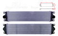 Nissan Interstar Opel Movano Renault Master 2000 ve Sonrası Uyumlu Turbo Radyatörü (Intercooler)