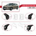 Ford Focus 4 (C519) SW 2019 ve Sonrası ile Uyumlu ACE-2 Ara Atkı Tavan Barı Siyah 2 Adet