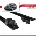 Seat Ibiza 4 (6J) ST 2010-2017 Arası ile Uyumlu HOOK Model Ara Atkı Tavan Barı Siyah 2 Adet
