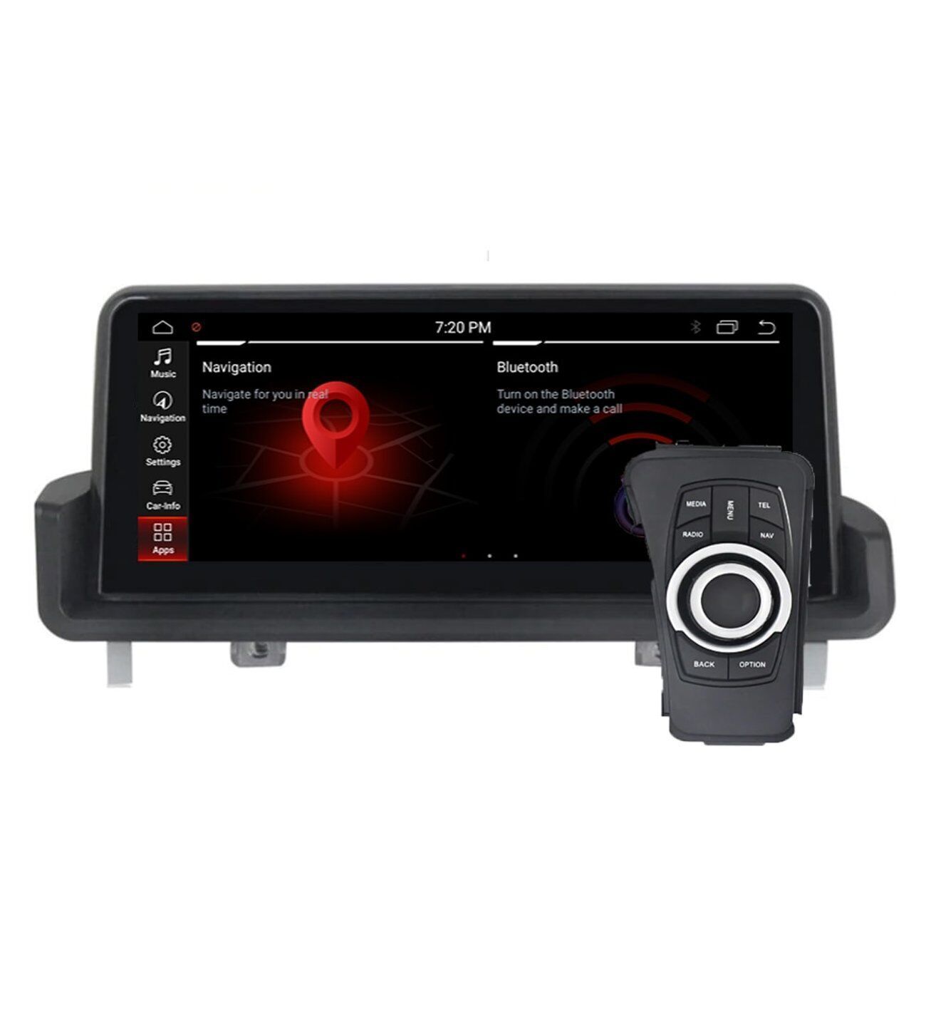 BMW E90 MULTİMEDYA CARPLAY-AND AUTO 4+64GB BLUETOOTH