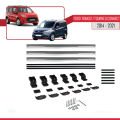 Ford Transit/Tourneo Connect 2 2014-2021 Arası ile Uyumlu BASIC Model Ara Atkı Tavan Barı Gri 3 Adet