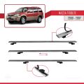 Mazda Tribute 2000-2007 Arası ile Uyumlu BASIC Model Ara Atkı Tavan Barı Gri 2 Adet