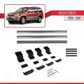 Mazda Tribute 2000-2007 Arası ile Uyumlu BASIC Model Ara Atkı Tavan Barı Gri 2 Adet