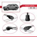 Holden Frontera 1992-1998 Arası ile Uyumlu ACE-1 Ara Atkı Tavan Barı Gri 3 Adet