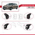 Ford Focus 4 (C519) SW 2019 ve Sonrası ile Uyumlu ACE-2 Ara Atkı Tavan Barı Gri 2 Adet