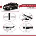 Renault Megane 3 ST 2009-2015 Arası ile Uyumlu BASIC Model Ara Atkı Tavan Barı Gri 2 Adet