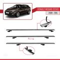 Renault Megane 3 ST 2009-2015 Arası ile Uyumlu BASIC Model Ara Atkı Tavan Barı Gri 2 Adet