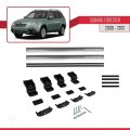 Subaru Forester 3 (SH) 2008-2013 Arası ile Uyumlu BASIC Model Ara Atkı Tavan Barı Gri 2 Adet