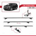 GMC Terrain / Denali 2018-2024 Arası ile Uyumlu BASIC Model Ara Atkı Tavan Barı Gri 2 Adet