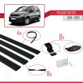 Peugeot Rifter 2019-2022 Arası ile Uyumlu BASIC Model Ara Atkı Tavan Barı Siyah 4 Adet
