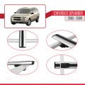 Chevrolet Uplander 2005-2009 Arası ile Uyumlu BASIC Model Ara Atkı Tavan Barı Gri 2 Adet