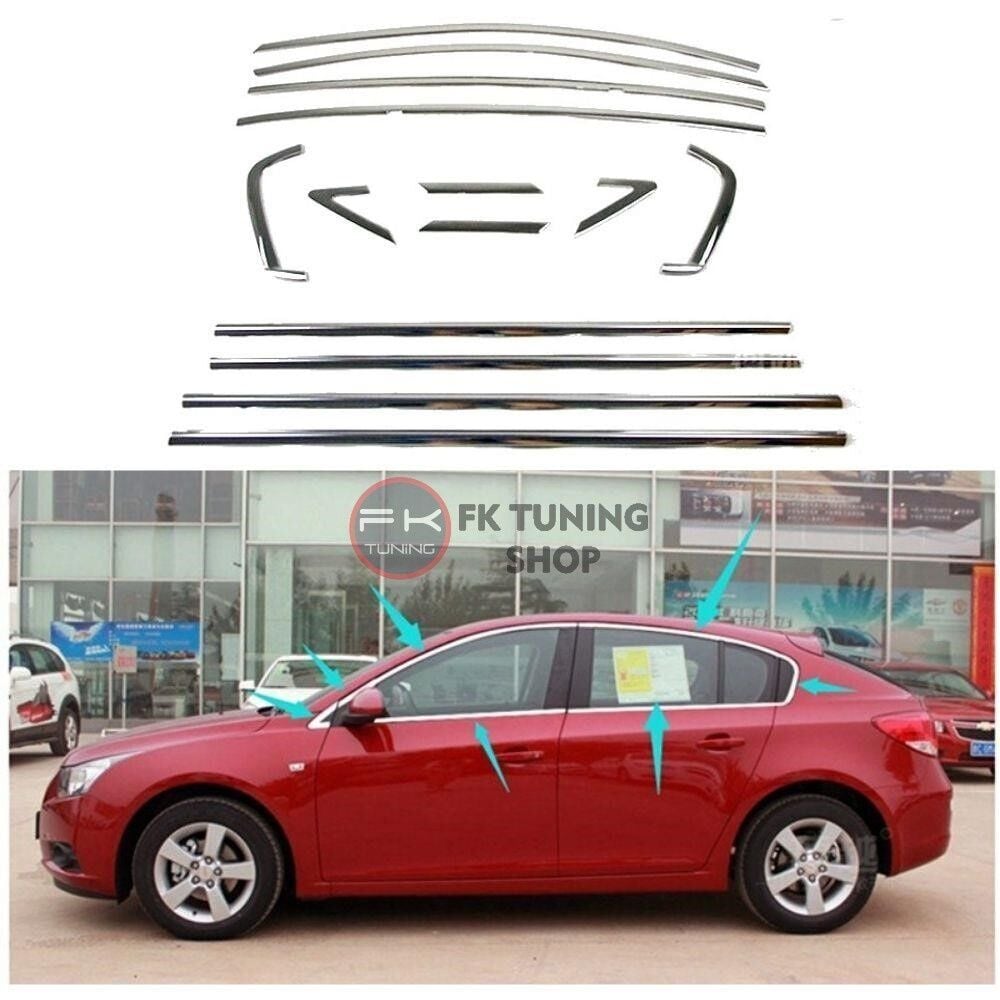 Chevrolet Cruze HB 2013 Uyumlu Yedek Parça Krom Cam Çevirme