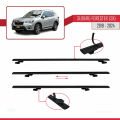 Subaru Forester 5 (SK) 2019-2024 Arası ile Uyumlu BASIC Model Ara Atkı Tavan Barı Siyah 2 Adet