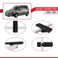 Peugeot Partner 2 Tepee 2008-2018 Arası ile Uyumlu BASIC Model Ara Atkı Tavan Barı Siyah 4 Adet