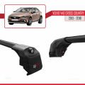 Volvo V40 Cross Country 2013-2018 Arası ile Uyumlu ACE-2 Model Ara Atkı Tavan Barı Siyah 2 Adet