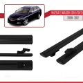 Mazda 6 II (GZ) Wagon 2008-2012 Arası ile Uyumlu BASIC Model Ara Atkı Tavan Barı Siyah 2 Adet