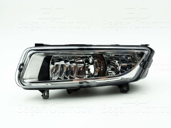 Volkswagen Polo 2009 - 2012 Sis Farı Sol Krom Tek Duy Ampullu