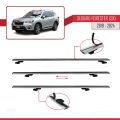 Subaru Forester 5 (SK) 2019-2024 Arası ile Uyumlu BASIC Model Ara Atkı Tavan Barı Gri 2 Adet