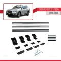 Subaru Forester 5 (SK) 2019-2024 Arası ile Uyumlu BASIC Model Ara Atkı Tavan Barı Gri 2 Adet
