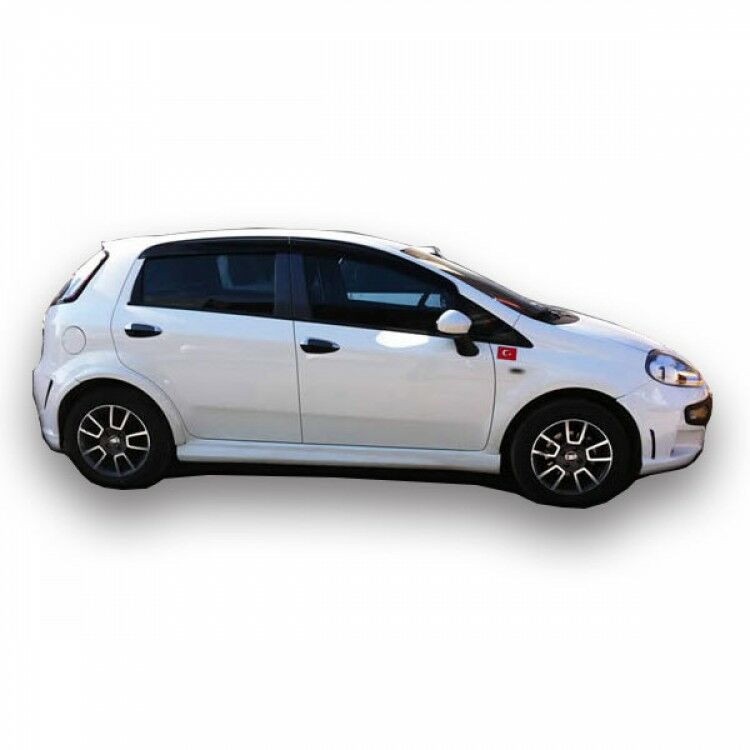 Fiat Punto 2010 - 2015 Abarth Marşpiyel Plastik Boyasız
