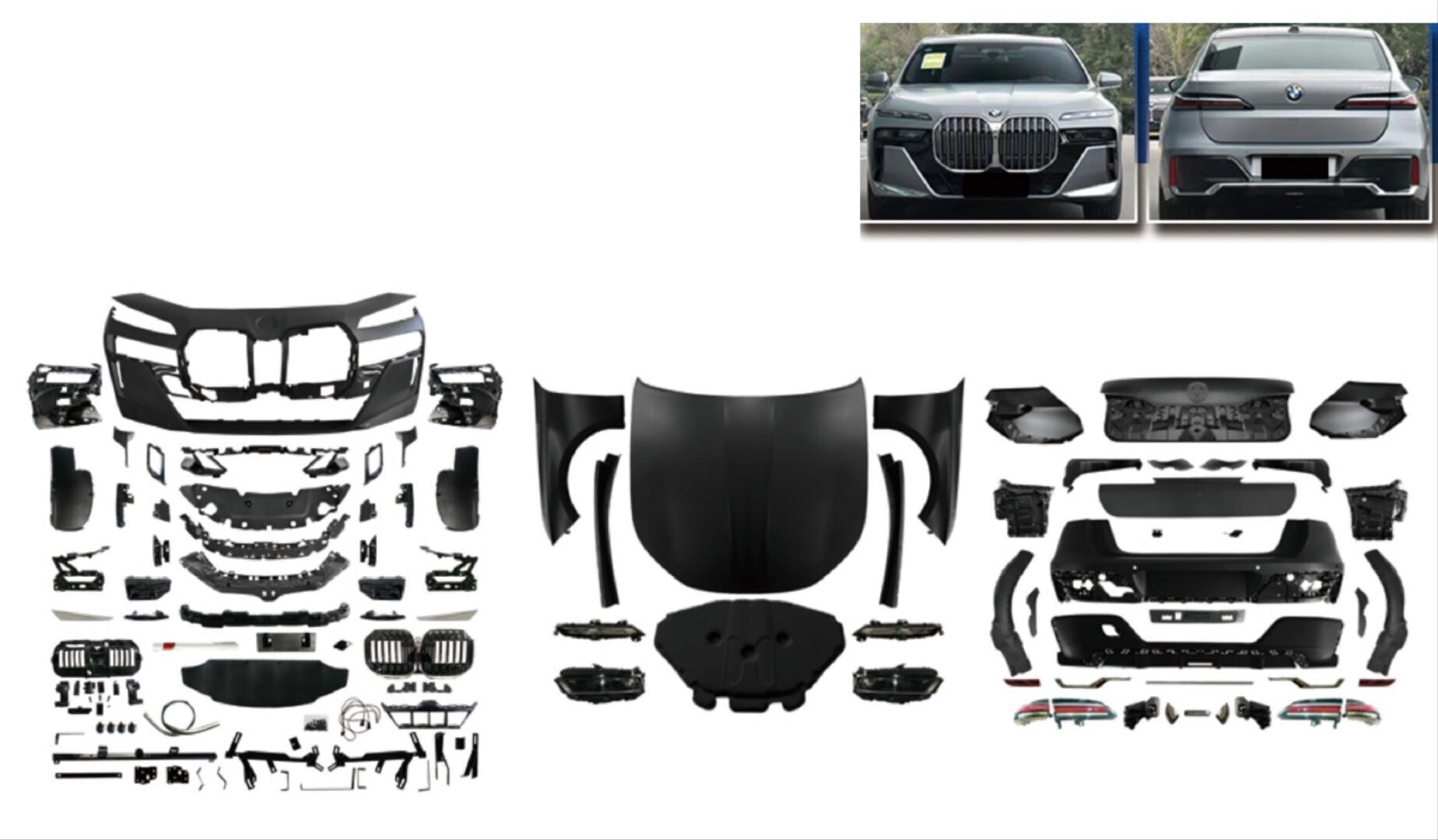 BMW G11 3.0L 2015 Upgrade G70 Facelift Body Kit