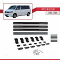 Volkswagen T6 Multivan 2015-2024 Arası ile Uyumlu BASIC Model Ara Atkı Tavan Barı Siyah 3 Adet