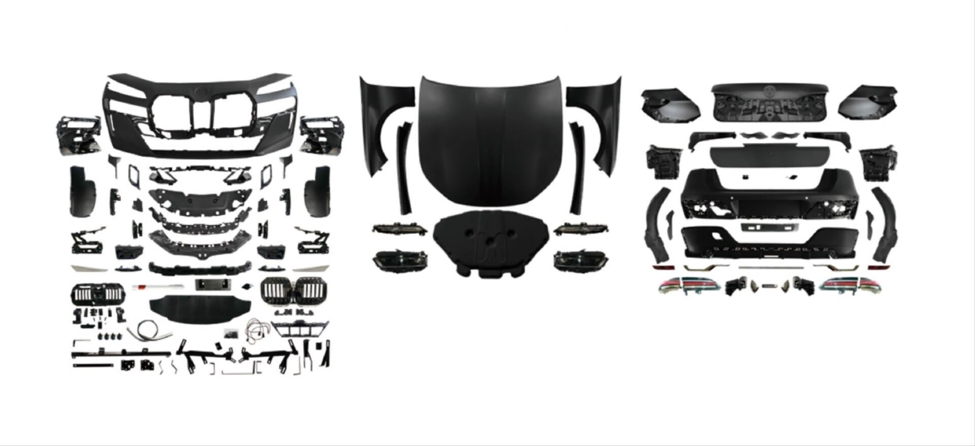 BMW 7 Serisi F01/F02 2023 Facelift Body Kit