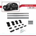 Renault Koleos (HY) Post-Facelift 2012-2015 Arası ile Uyumlu BASIC Model Ara Atkı Tavan Barı Gri 2 Adet