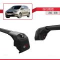 Kia Carens 2013-2019 Arası ile Uyumlu ACE-2 Model Ara Atkı Tavan Barı Siyah 2 Adet